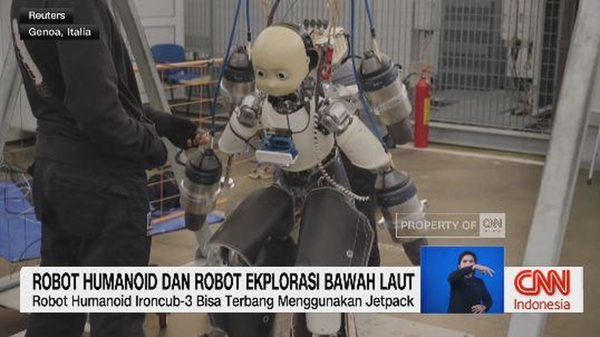VIDEO: Robot Humanoid dan Robot Eksplorasi Bawah Laut