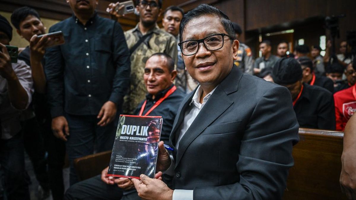 Hasto Tuding Tuntutan 7 Tahun Penjara Pesanan ke Jaksa KPK