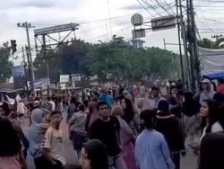 1 Polisi dan 3 Kepling Terluka Akibat Ricuh Eksekusi Lahan di Medan