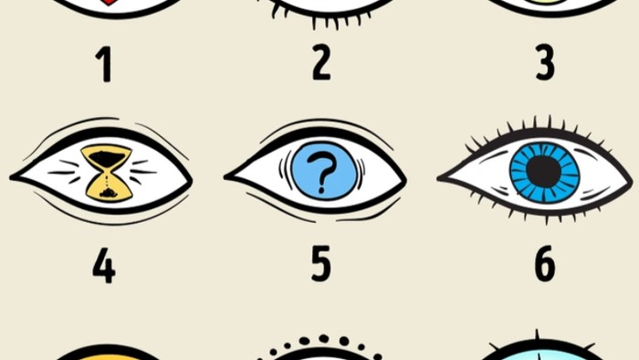 Tes Kepribadian: 1 Sampai 9, Pilih Gambar Mata yang Menarik Untukmu! Ini Artinya..