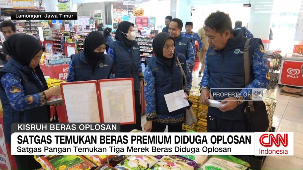 VIDEO: Satgas Temukan Beras Premium Diduga Oplosan