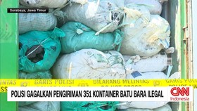 VIDEO: Polisi Gagalkan Pengiriman 351 Kontainer Batu Bara Ilegal