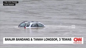 VIDEO: Banjir Bandang dan Tanah Longsor, 3 Tewas