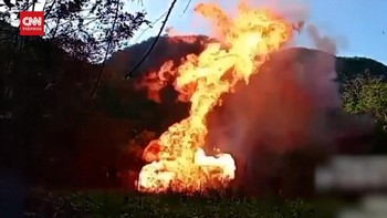 VIDEO: Detik-detik Laboratorium Narkoba di Meksiko Diledakkan