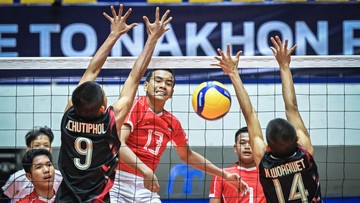 Sorotan Dunia Olahraga CNN Sport : Menang Dramatis, Timnas Voli Indonesia U-16 Gebuk Thailand 3-2