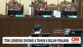 VIDEO: Tom Lembong Divonis 4 Tahun 6 Bulan Penjara