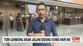 VIDEO: Tom Lembong Jalani Sidang Vonis Kasus Impor Gula Hari Ini