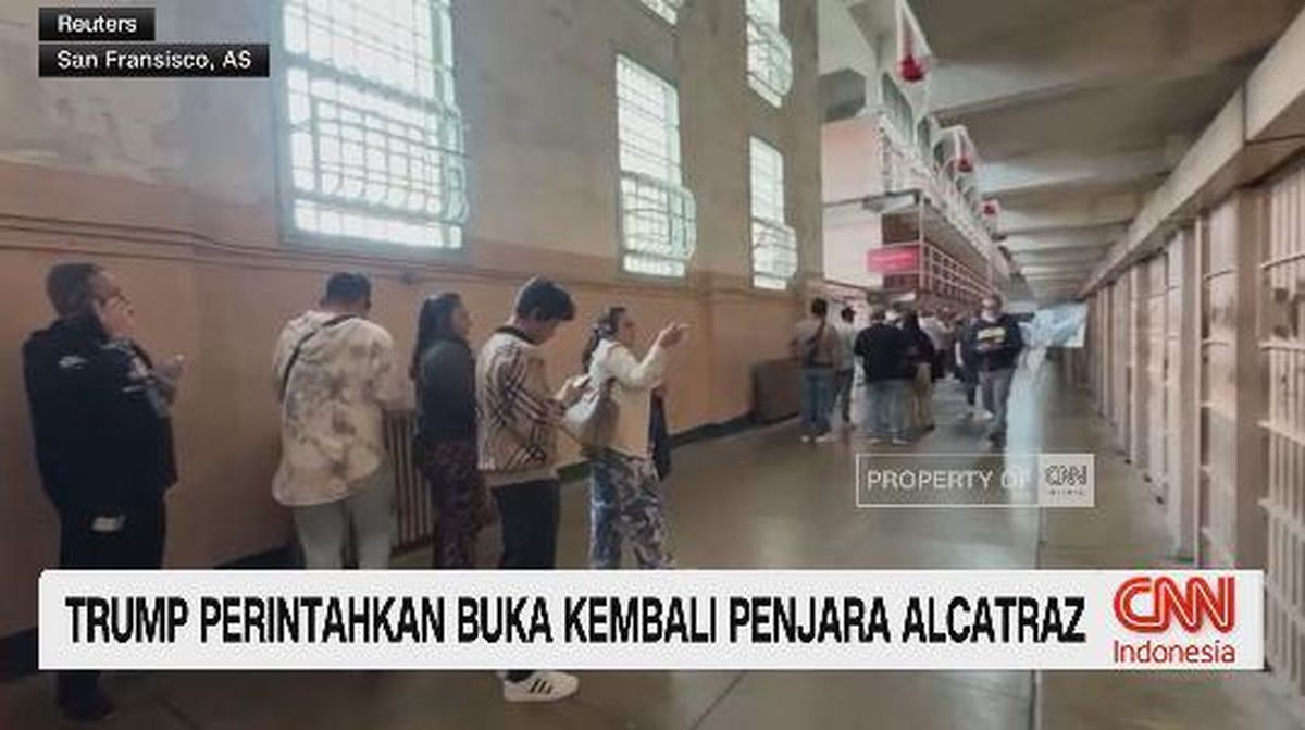 VIDEO: Trump Perintahkan Buka Kembali Penjara Alcatraz