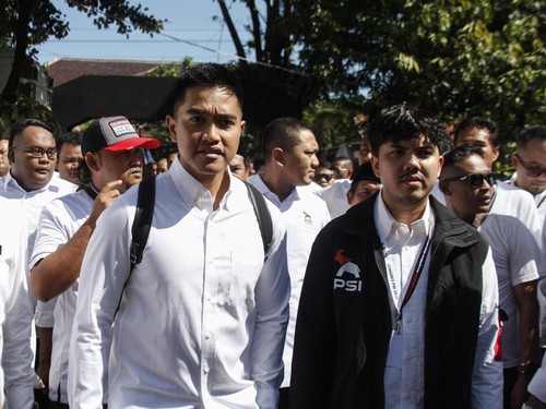 FOTO: Kaesang Pangarep Resmi Jabat Ketum PSI 2025-2030