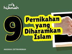 9 Pernikahan yang Diharamkan Islam