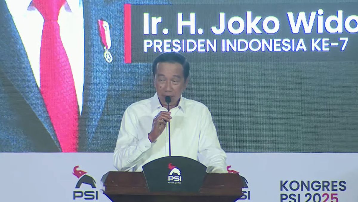 Pidato Lengkap Jokowi di Kongres PSI