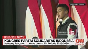 VIDEO: Kaesang Terpilih Kembali Menjadi Ketua Umum PSI