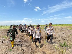 Kapolda Riau Cari Pembakar Lahan 100 Ha di Rohil: Ini Gak Main-main!