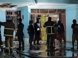 Rumah di Rungkut Terbakar Saat Ditinggal Penghuni ke Rumah Sakit