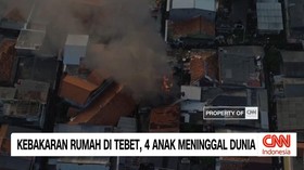 VIDEO: Kebakaran Rumah di Tebet, 4 Anak Meninggal Dunia