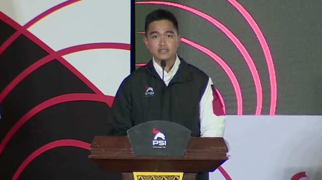 Gajah Kecil Akan Jadi Besar di 2029 Kaesang Pangarep usai terpilih jadi Ketua Umum PSI lagi berjanji membawa pertainya menjadi gajah besar di Pemilu 2029.