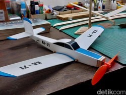 Pesawat Karet Buatan Warga Batu Tembus Kancah Internasional