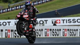 Jorge Martin Menangis saat Comeback di MotoGP Ceko