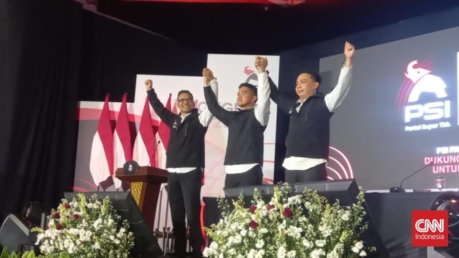 Terpilih Jadi Ketum PSI, Kaesang Tegaskan Tak Ada Dualisme Kaesang Pangarep terpilih sebagai Ketua Umum PSI 2025-2030, menegaskan tidak ada dualisme dan berkomitmen membawa PSI menjadi partai besar di Pemilu 2029.