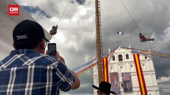 VIDEO: Palo Volador, Tarian Tiang Gerbang dari Guatemala