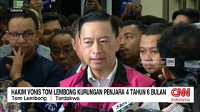 VIDEO: Divonis 4,5 Tahun Penjara, Tom Lembong Belum Putuskan Banding