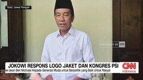 Jokowi Respons Logo Jaket dan Kongres PSI