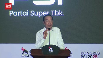 VIDEO: Jokowi Punya Feeling PSI Jadi Partai Besar, Tapi Bukan di 2029