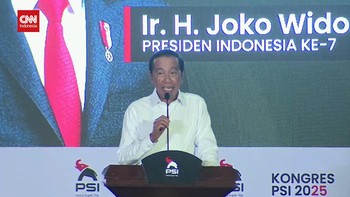 VIDEO: Jokowi Bicara Lantang Akan Full Mendukung PSI