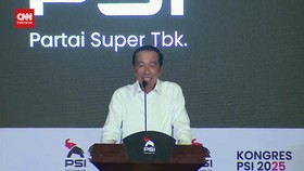 VIDEO: Jokowi Bergurau Tanya Kader PSI, Bensinnya dari Mana?