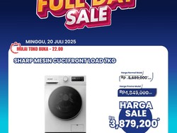 Mesin Cuci Front Load Didiskon di Transmart Full Day Sale!