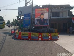 Jalan Ditutup Jelang Launching Kopdes Merah Putih di Klaten, Akamsi Boleh Lewat