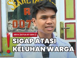 Gebrakan Ketua RT Gen Z di Koja, Langsung Gas Perbaiki Jalanan