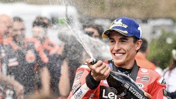 Update Eksklusif Olahraga CNN : Legenda MotoGP Italia Pasang Badan untuk Marc Marquez