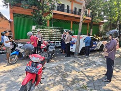 Puluhan Pemotor Lawan Arah di Nganjuk Terjaring Operasi Patuh Semeru
