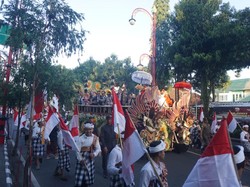 Bupati Sambut Delegasi Aspac 2025 di Alun-alun Kota Gianyar