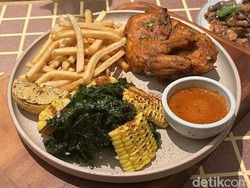 Nikmatnya Ayam Panggang Saus Peri Peri di Medan, Dimarinasi Selama 24 Jam