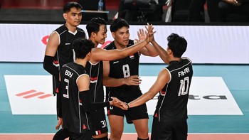 FOTO: Indonesia Hajar Kamboja, Rivan Cs Selangkah Lagi Juara