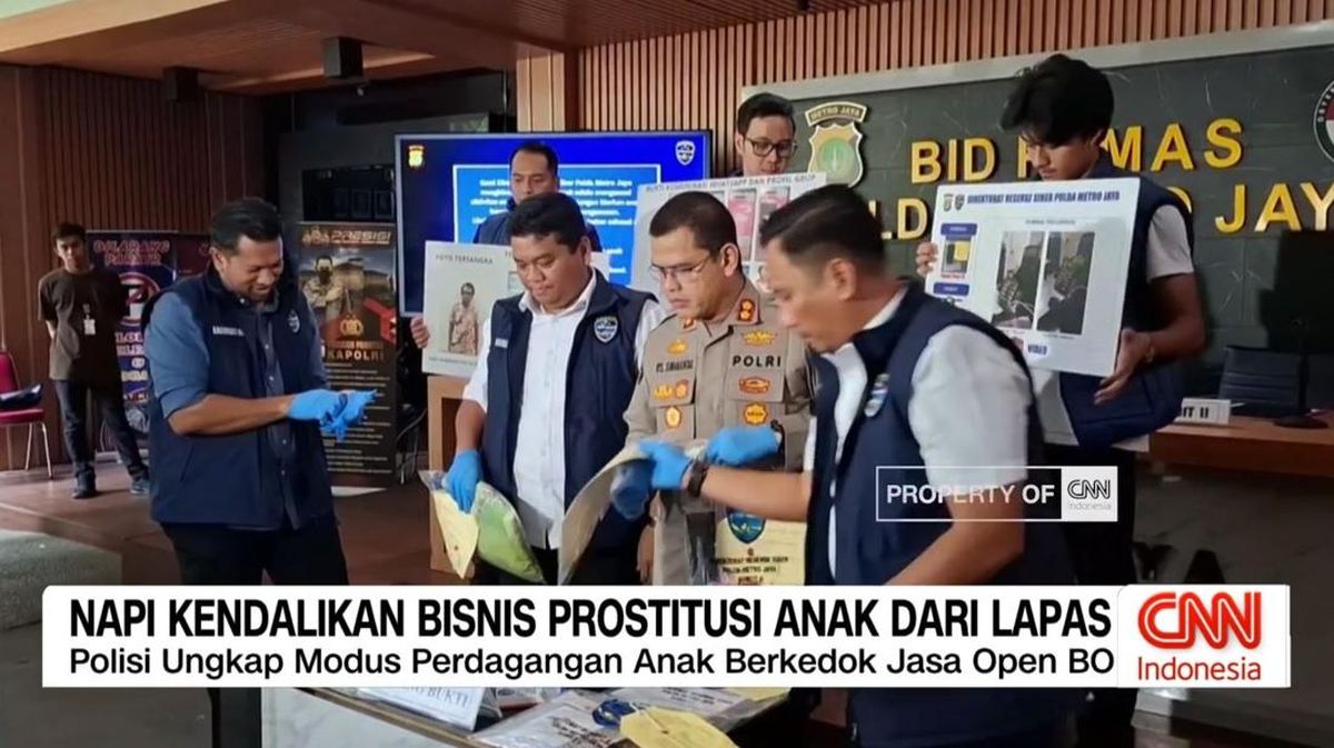 VIDEO: Napi Kendalikan Bisnis Prostitusi Anak dari Lapas