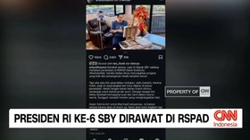 VIDEO: Presiden RI Ke-6 SBY Dirawat di RSPAD