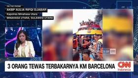 VIDEO: 3 Orang Tewas Terbakarnya KM Barcelona