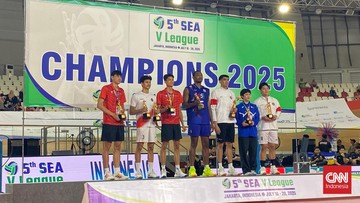 Berita Olahraga Terkini CNN Sport : Daftar Pemain Terbaik Leg 2 SEA V League 2025: Boy Arnez Raih 2 Gelar