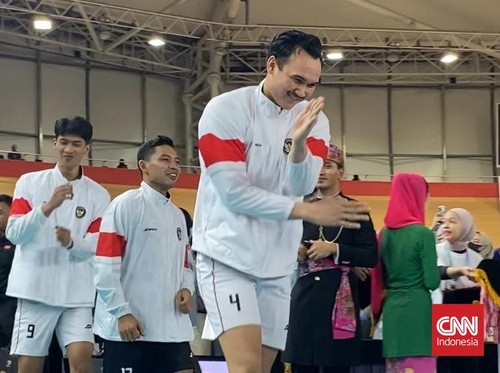 Timnas Voli Indonesia Selebrasi Pacu Jalur Saat Juara SEA V League