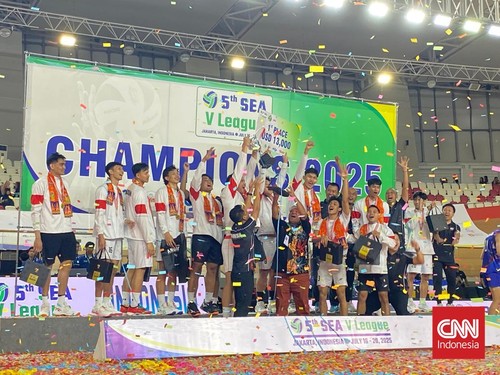 Indonesia Juara Umum SEA V League 2025