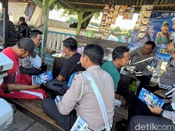 Satlantas Situbondo Ajak Sopir Ngopi Bareng Edukasi Bahaya ODOL