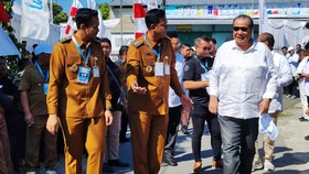 CT Disambut Bupati-Menteri pada Peluncuran Kopdes Merah Putih Hari Ini