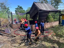 Pria di Parepare Bakar Rumah gegara Kesal Tak Diberi Uang Ibunya