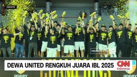 VIDEO: Dewa United Rengkuh Juara IBL 2025