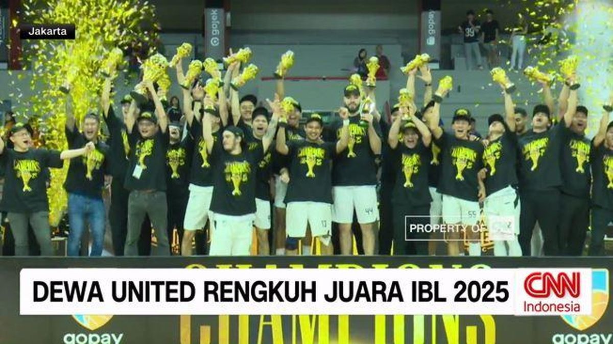 VIDEO: Dewa United Rengkuh Juara IBL 2025