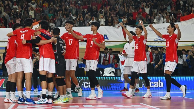 Timnas Voli Diguyur Bonus Rp600 Juta Usai Juara SEA V League 2025 Timnas Voli Indonesia mendapatkan bonus dari PBVSI setelah menjadi juara SEA V League 2025 usai mengalahkan Thailand, Minggu (20/7).