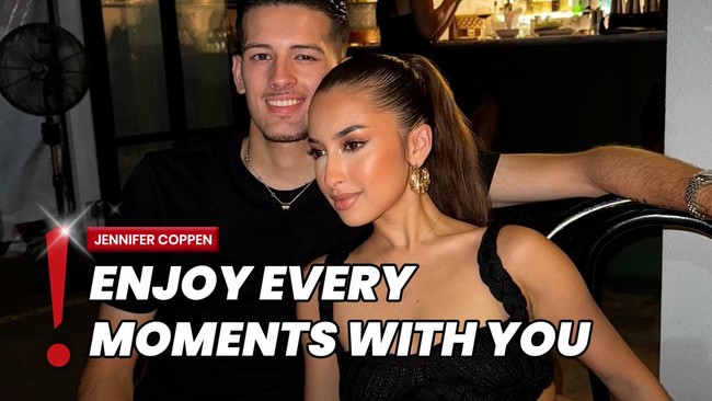 Ultah di Belanda, Jennifer Coppen Mesra Bareng Justin Hubner